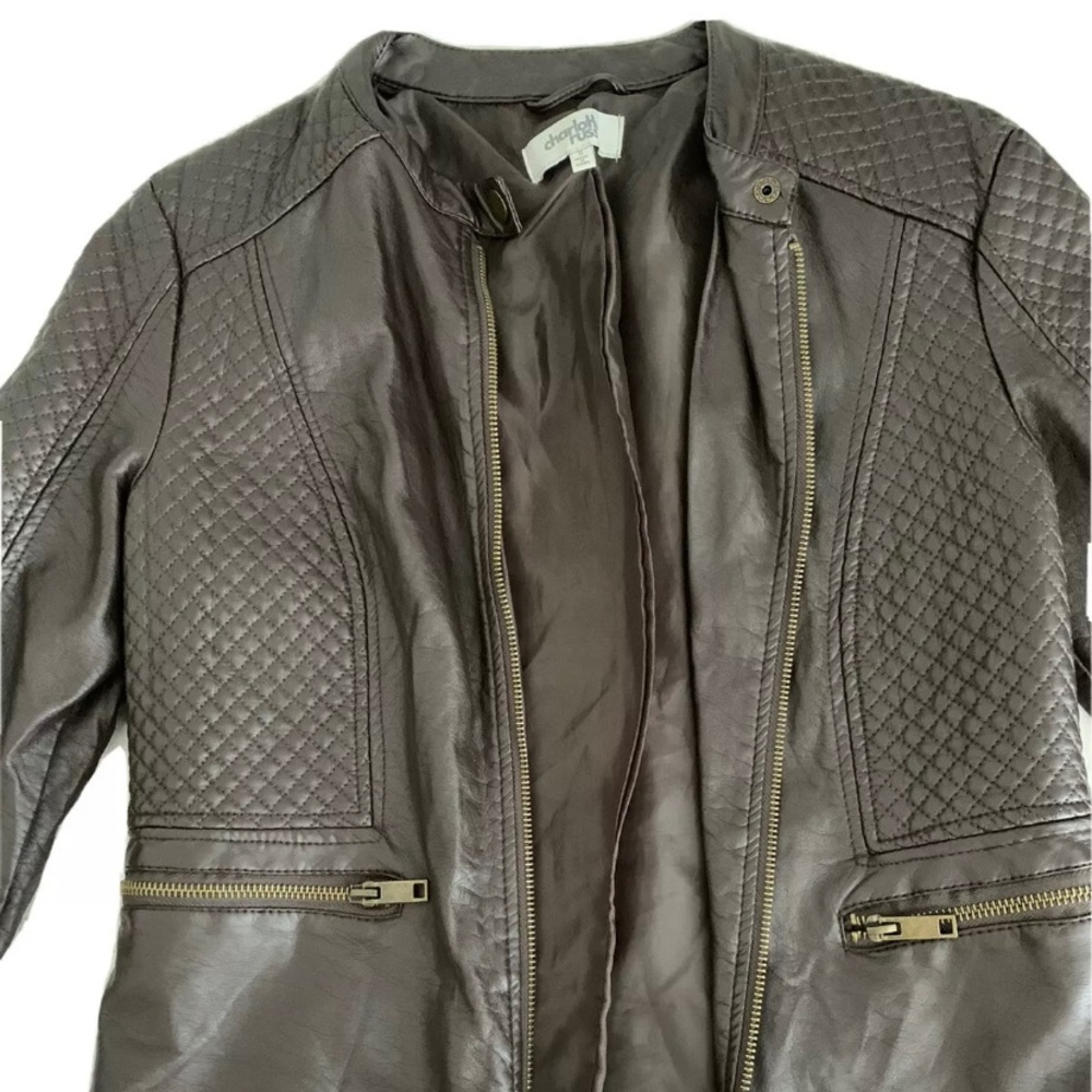 Leather Jacket |Polyester - Picture 3 of 4